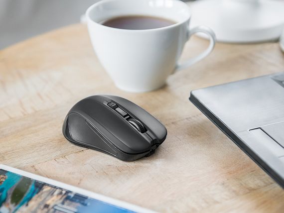 Мишка  Modecom MC-WM9.1, бездротова, 4кн., 1600dpi, чорна | Зображення 3