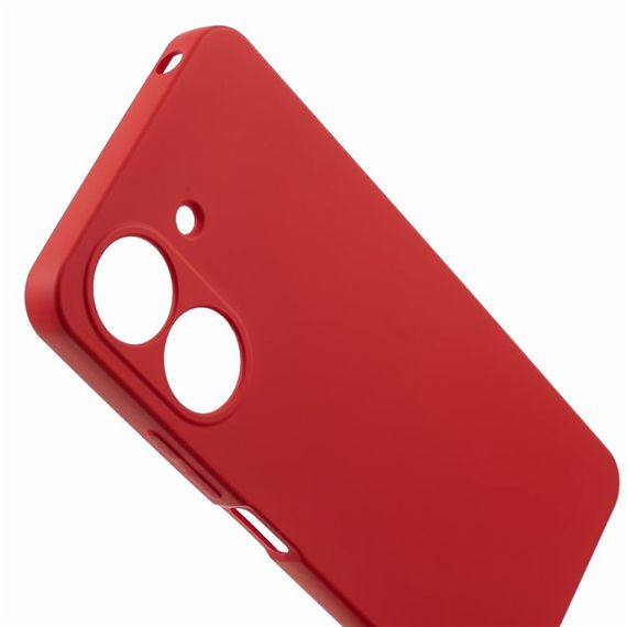 Чохол Candy Silicone для Xiaomi Redmi 13C / Poco C65 колір Червоний | Зображення 6