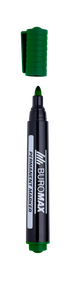 Маркер водостійкий BUROMAX BM.8700-04 JOBMAX 2-4 мм зелений (6219)