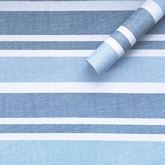 Самоклеюча плівка 0,45х10м х 0,07мм Небесно-блакитна SW-00001216