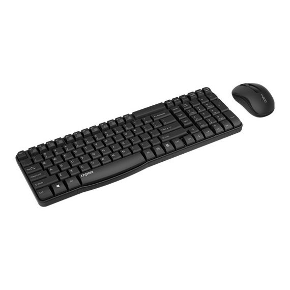 Комплект (клавіатура, миша) RAPOO X1800S Wireless Black