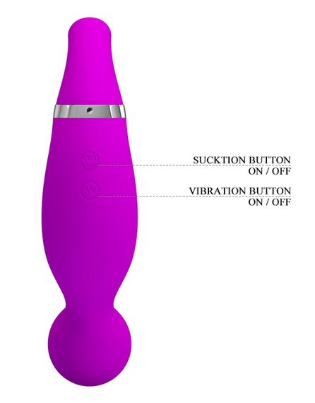 Вібростимулятор з вакуумною стимуляцією ROMANCE - Pecker, MC22 Sex Aura | Зображення 4