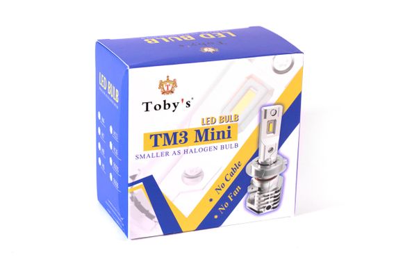 Комплект світлодіодних ламп TBS Design TM3 MINI H3 30w 12-24v 6000K 3200Lm | Зображення 2