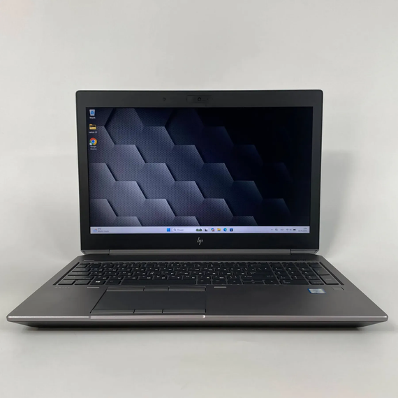 Мобильная рабочая станция Б-класс HP zBook 15 G6 / 15.6" (1920x1080) IPS / Intel Core i7-9850H (6 (12) ядер по 2.6 - 4.6 GHz) / 16 GB DDR4 / 128 GB SSD + 500 GB HDD / nVidia Quadro T1000, 4 GB GDDR5, 128-bit / Fingerprint / WebCam / HDMI б/у + Подарок | Зображення 1