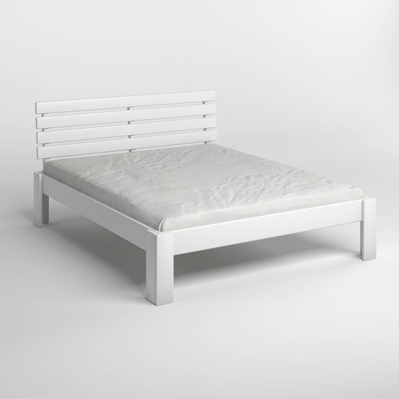 Полуторне ліжко Mebigrand Техас Білий (RAL9003) 120х200 см (MBG-2165) | Зображення 1