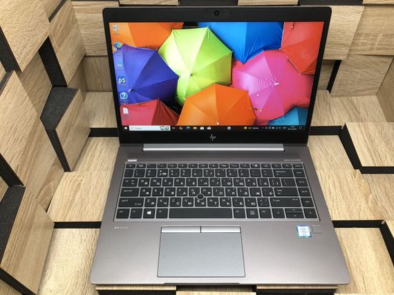 Мобильная рабочая станция Б-класс HP ZBook 14 G5 / 14" (1920x1080) IPS / Intel Core i5-8350U (4 (8) ядра по 1.7 - 3.6 GHz) / 8 GB DDR4 / 256 GB SSD / Intel UHD Graphics 620 / WebCam б/у | Зображення 1