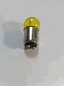 Лампа S25 (двохконтактна) 12 V 10 W/5 W (стоп, габарит) (жовта) ORANGE BOX