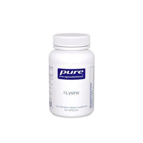 Лизин Pure Encapsulations L-Lysine 500 mg 90 Caps PE-00168