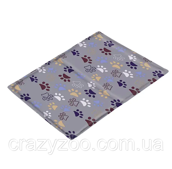 Охлаждающий коврик для собак и котов Nobby Lissi Cooling Mat Серый M 65x50 см 62267