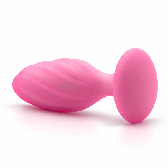 Анальна вібропробка з керуванням через додаток, надзвичайно м’яка UNIVIBE Marshmallow Bloom, рожева Sex Aura | Зображення 3
