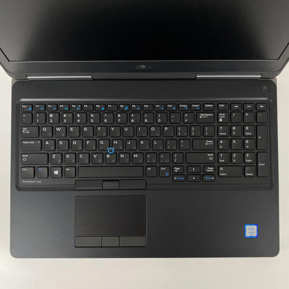 Мобильная рабочая станция Dell Precision 7520 / 15.6" (1920x1080) IPS / Intel Core i7-7700HQ (4 (8) ядра по 2.8 - 3.8 GHz) / 16 GB DDR4 / 256 GB SSD / AMD Radeon Pro WX 4150, 4 GB GDDR5, 128-bit / HDMI б/у + Подарок Мышь / USB | Зображення 2