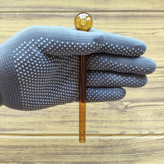 Стеклянная трубка Pocketbowl Long Oil Yellow | Зображення 2