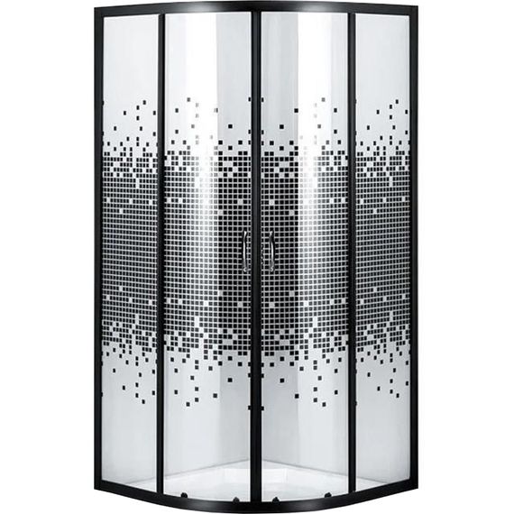 Душова кабіна BRAVO WISLA N90TB.Mosaic без піддона