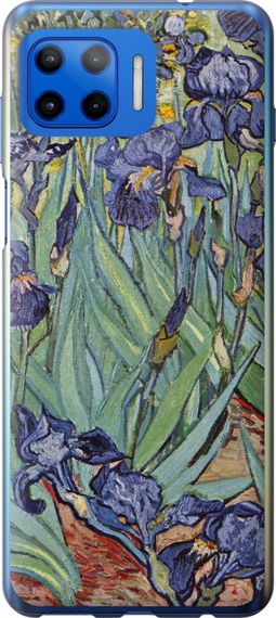 Чехол на Motorola Moto G Plus Винсент Ван Гог. Ирисы "161u-2202-17620"