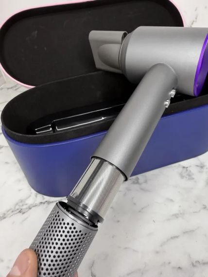 Super Hair Dryer фен с кейсом 1 насадка Фіолетовий | Зображення 2