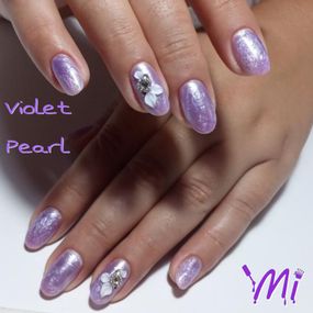 Жемчужний гель для наращивания Mi Violet Pearl 30мл