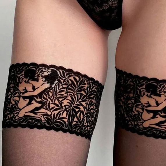 Панчохи Babydoll 48 Чорний 0007 | Зображення 3