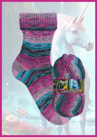 Пряжа шкарпеткова Opal Zauberwald (Magic Forest), 11440 | Зображення 2