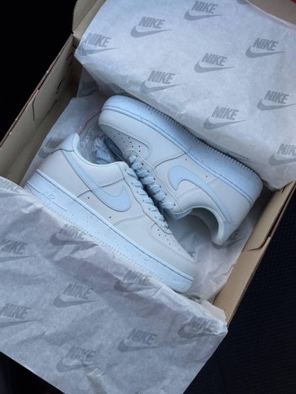 Жіночі кросівки Air Force 1 Grey Blue 41 26 | Зображення 3