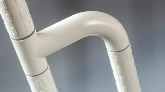 Поручень г-подібний SanStore Ø32 білий HS-028A | Зображення 2