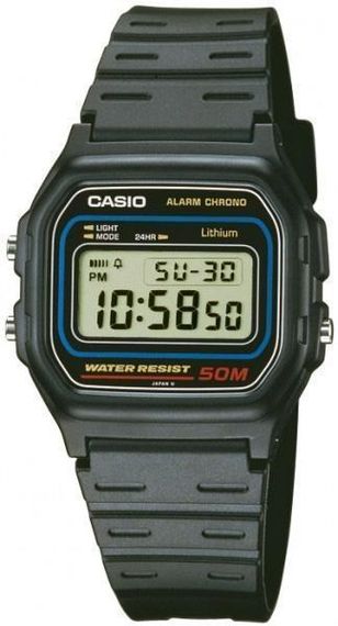 Часы наручные мужские Casio W-59-1VQES (модуль №590)