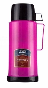 Термос питьевой с чашкой Frico FRU-255-Pink 1800 мл розовый