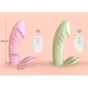 Вибратор бабочка USB - Розовый – Вибраторы