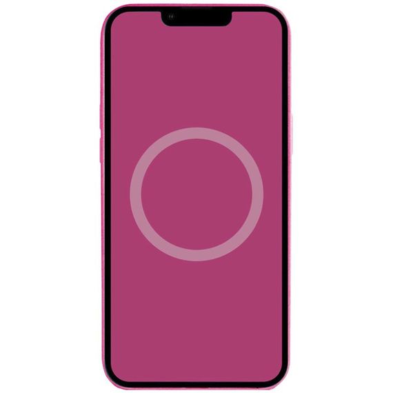 Чохол Silicone case (AAA) full with Magsafe and Animation для Apple iPhone 16 Pro (6.3") Fuchsia | Зображення 2