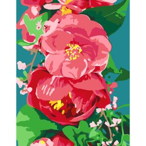 Картина по номерам Rosa Дикий пион 35 х 45 см (4823098525288) - Топ Продаж!