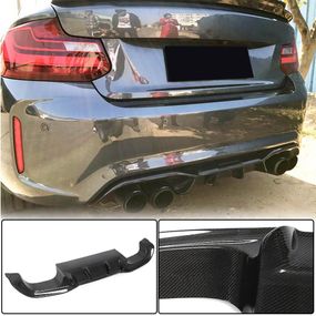 Дифузор заднього бампера V4 (для F87 M2/M2С, Карбон) для BMW 2 серія F22/23 2014-2021 рр