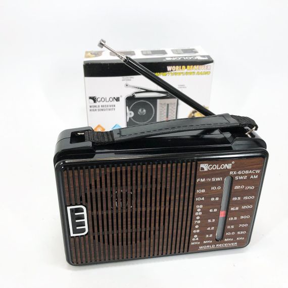 Радіоприймач з хорошим прийомом для дачі GOLON RX-608, Радіоприймач з відмінним прийомом і стереозвуком QH-47 | Зображення 1