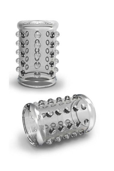 Насадка STAY HARD-COCK Sleeve 02, CLEAR Sex Aura