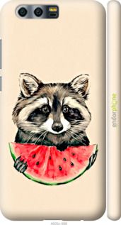 Чохол на Huawei Honor 9 Єнотик з кавуном "4605m-998-2448"