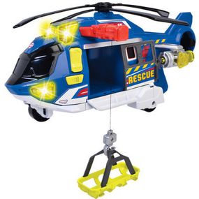 Спецтехника Dickie Toys Функциональный вертолет Служба спасения с лебедкой со звуком и световыми эффектами 36