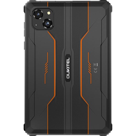 Планшет OUKITEL RT3 pro 8" 4/128GB / NFC / LTE Black-Orange (6931940767187) | Зображення 2