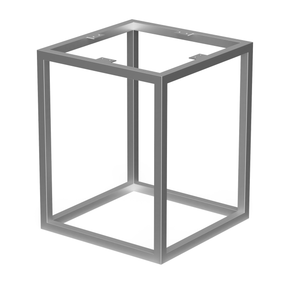 Каркас для табурета из металла 340×340mm, H=420mm Серый