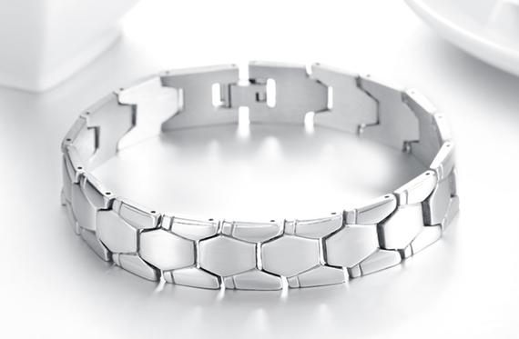 Мужской браслет Primo Metall Cobra - Silver | Зображення 1