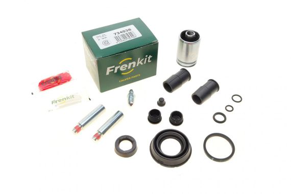 Ремкомплект супорта заднього Toyota Yaris 05- d=34mm  +поршень направляюча  Ate  734038