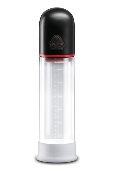 Вакуумна помпа NS Novelties Renegade з вібрацією, біла, 29.5 см sexstyle