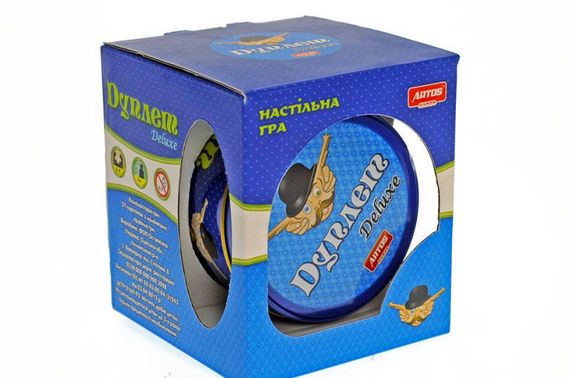 Настільна гра "Дуплет Deluxe" в жерстяній банці ARTOS | Зображення 1