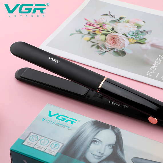 Плойка VGR V-515 BLACK, температура від 100°C до 210°C, керамічне покриття, LED дисплей, 50 Вт | Зображення 9