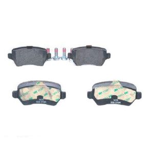 Тормозные колодки Bosch дисковые задние OPEL Astra/Zafira/Merivo/Combo ''R ''>>05 0986424646