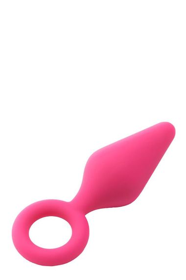 Анальная пробка Dream Toys FLIRTS PULL PLUG SMALL PINK sexstyle | Зображення 3