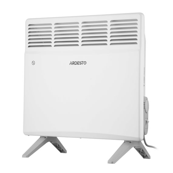 Конвектор ARDESTO 1000 Вт підлоговий/настінний, площа обігріву 10 кв.м., Білий (CH-1000MOW)