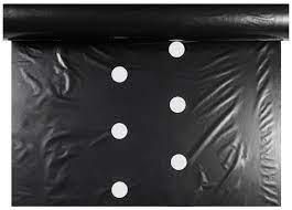 Плівка 30 мкм 1.0м* 1000м плівка чорна для мульчування перфорована | Зображення 4