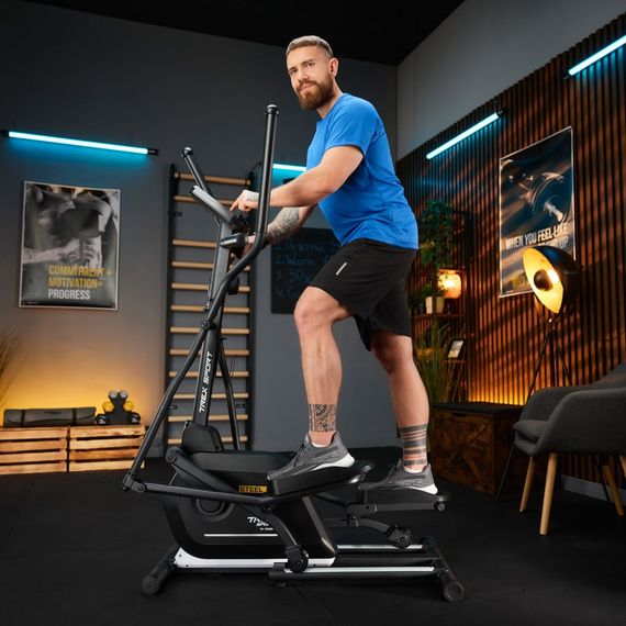 Орбитрек Trex Sport TX-700CT Steel магнитный черный | Зображення 1