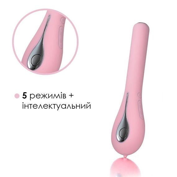 Смарт-вібратор з камерою Svakom Siime Eye Pale Pink: Візуальне дослідження, керування через додаток, для точки G | Зображення 4