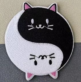 Шеврон Коты ИНЬ-ЯНЬ