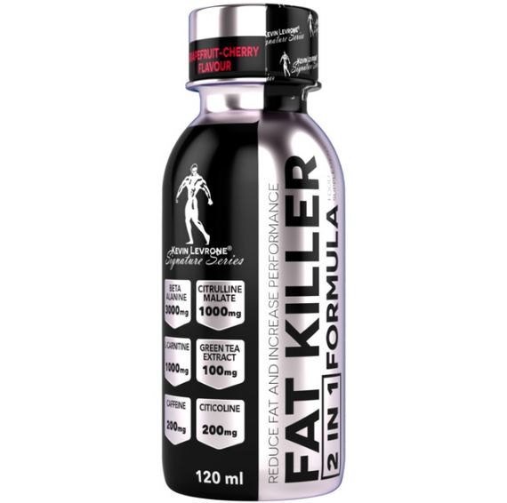 Комплексний жироспалювач Kevin Levrone Fat Killer (2 in 1) Formula 120 ml Raspberry Citrus