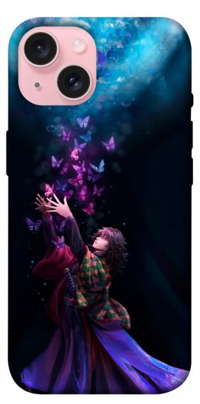 Чохол з картинкою Anime evolution 7 для Apple iPhone 15 (6.1")